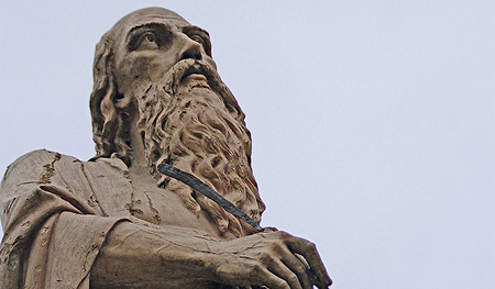 Hieronymus-Statue in Betlehem   