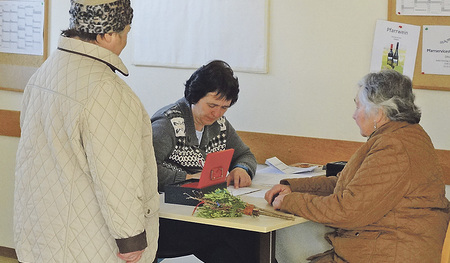 Die Pfarrservicestelle hat sich als Einrichtung in Neumarkt etabliert.   pfarre