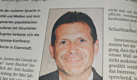 Vor 25 Jahren war der damalige Innenminister zu Gast bei der Kirchenpresse-Konferenz. 