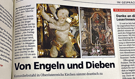 Vor allem kleinere Figuren und Kunstgegenstände waren vor 20 Jahren im Visier der Diebe.  