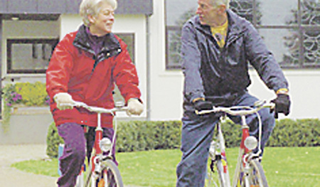 Eine mögliche Alternative zum Autofahren.  