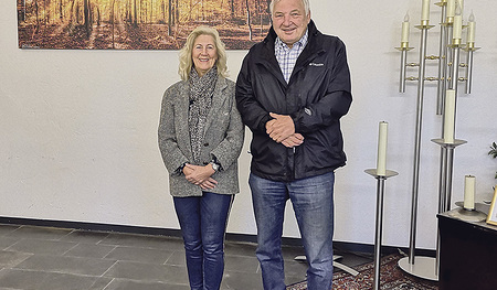 Anna Hölzl vom Seniorenbund und Franz Stöttinger 