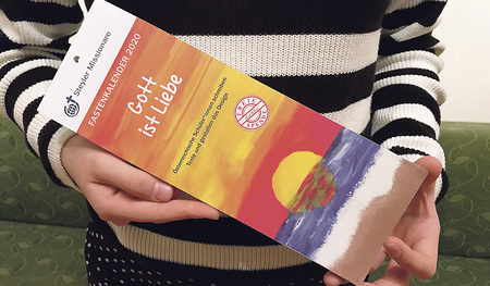 Gott ist Liebe. Bilder und Gedanken rund um dieses große Thema begleiten durch die Fastenzeit.