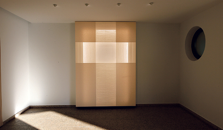 Künstlerisch gestalteter Aufbahrungsraum in Unterweißenbach.  