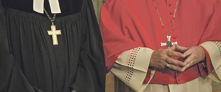 Die Unterschiede im Eucharistie- und Amtsverständnis zwischen Katholiken und Protestanten sind laut Vatikan noch zu gewichtig.