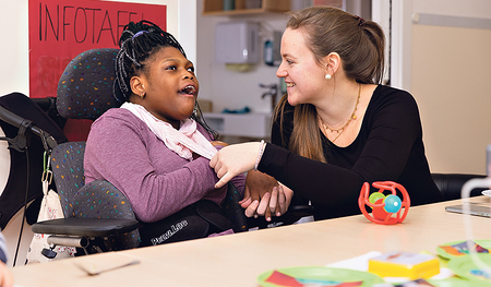 Im Institut Hartheim sollen die Bewohner:innen so weit als möglichst selbstbestimmt leben.  