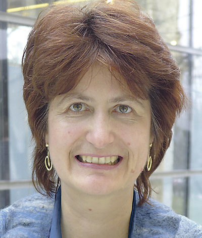 Ingrid Windhager, Pfarrsekretärin in Wels-Heilige Familie.  