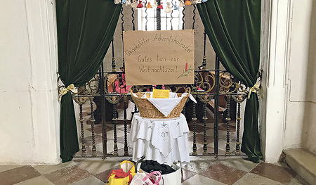 Umgekehrter Adventkalender Braunau   