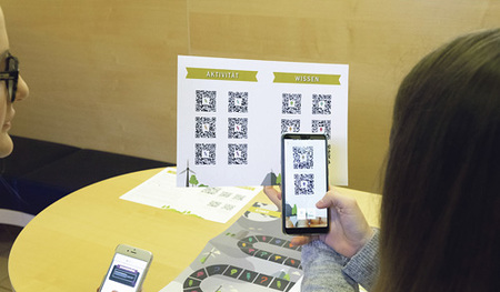 Smartphone in die Hand nehmen, Spielplan ausdrucken und auf spielerische Art dem Klimawandel auf die Spur kommen. 