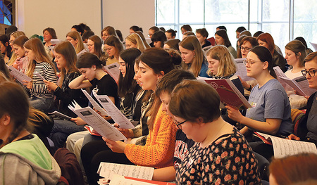 Die Begeisterung fürs Singen ausleben 