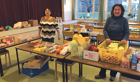 Die Tafel ist mittwochs und freitags von 17.30 bis 18.30 im Pfarrzentrum Linz-St. Peter geöffnet. 