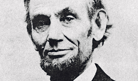 Lincoln fünf Tage vor seinem Tod    