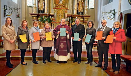 Eines der zwölf Seelsorgeteams: das Seelsorgeteam Waizenkirchen mit der designierten Verwaltungsvorständin Tamara Eichlberger (links).   