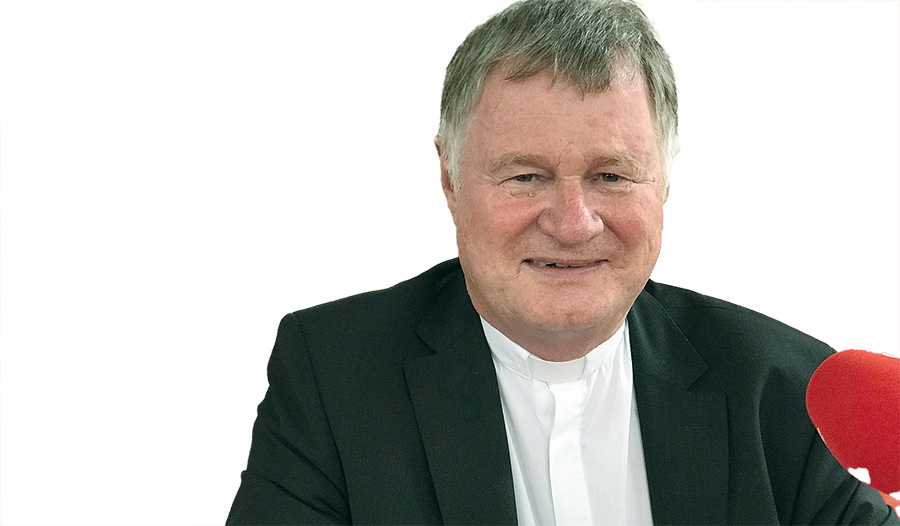 Monika Slouk Bischof Manfred Scheuer. Diözese Linz