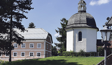 Stille-Nacht-Museum und Stille-Nacht-Kapelle in Oberndorf bei Salzburg.