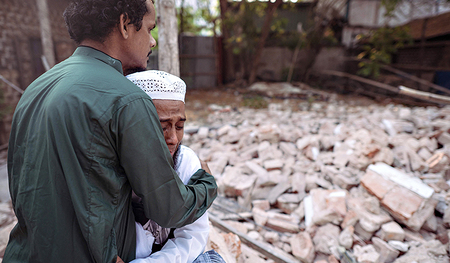 Nach dem Erdbeben in Südostasien ist die Lage dramatisch. 