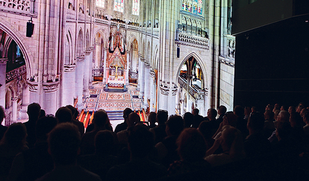 Präsentation im Ars Electronica Center   