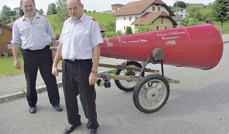 Kaiser-Jubiläums-Böllerer in Schardenberg
