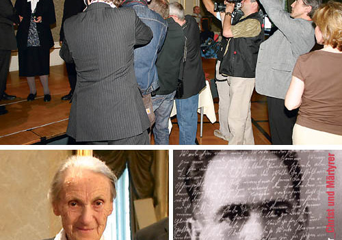 Ehrung, Franziska J?gerst?tter, Redoutens?le, Landeshauptmann Dr. Josef P?hringer, Bischof Dr. Ludwig Schwarz, Bischof Dr. Manfred Scheuer, Erna Putz, Superintendent in Ruhe Mag. Hansj?rg Eichmeyer