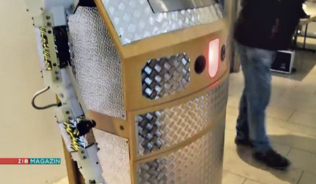 Der Roboter 'BlessU-2' kam in Hamburg bereits zum Einsatz.