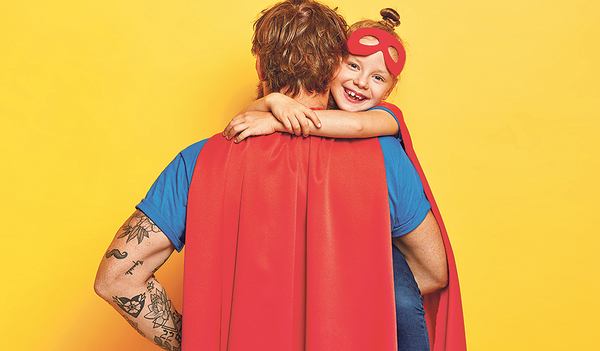 Papa muss kein Superman sein ...