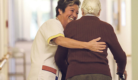 Die Arbeit mit Menschen kann ein erfüllender Beruf sein.  