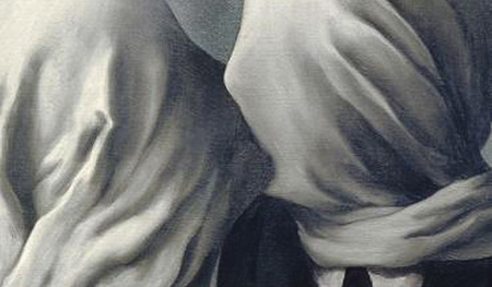 Aktuelles Cover. ausschnitt: RenÉ MaGRITTE, Les Amants, 1928, VG Bild-Kunst.