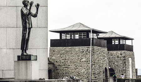 Die Gedenkstätte Mauthausen mahnt Gegenwart und Zukunft.  