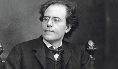 Gustav Mahler im Jahr 1909