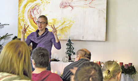 Der Verein „Lesewelt“ vermittelt die Gebärdensprache.   