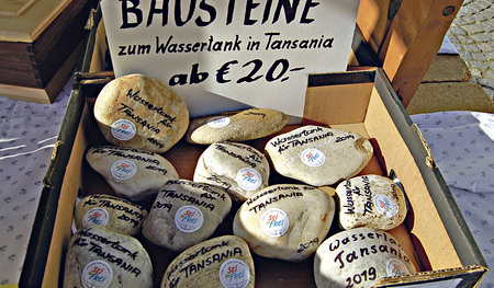 Aktion 'Wasser zum Leben' in Helfenberg 