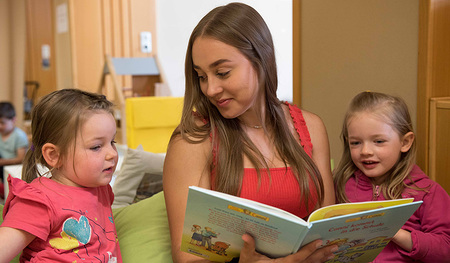 Die Tätigkeit als Elementarpädagogin ist vielseitig und abwechslungsreich.