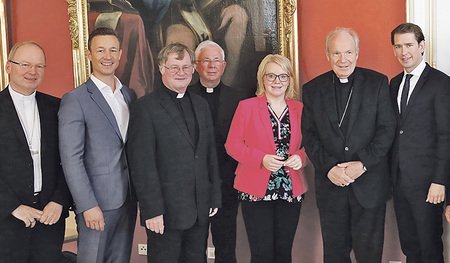 Politische Gesprächsrunde in Wien  