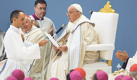 Papst Franziskus forderte Europa mit seinen Botschaften.