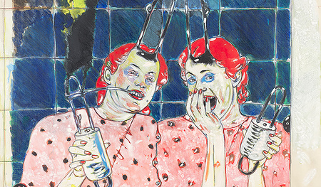 Peter Sengl, Die beiden rothaarigen Geschwister, 1978 